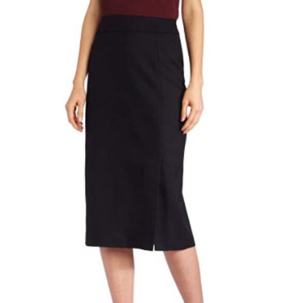 NEW Pendleton Seasonless Black Wool midi Skirt